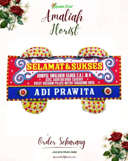 Papan Bunga Ucapan Selamat Gurun Panjang